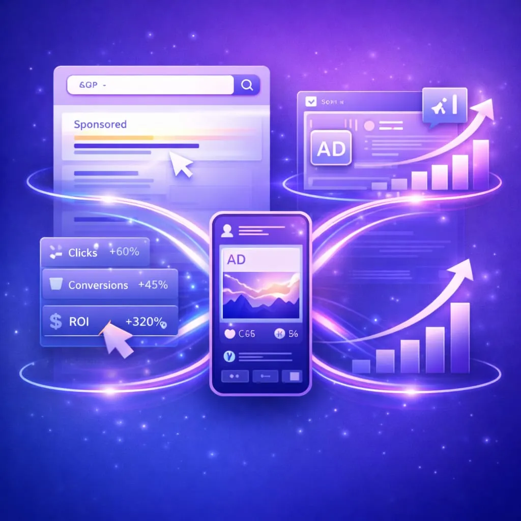 Instant Visibility with Pay per Click Management.